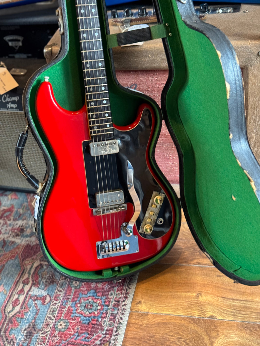 Hofner 172 Red Vinyl - 1962