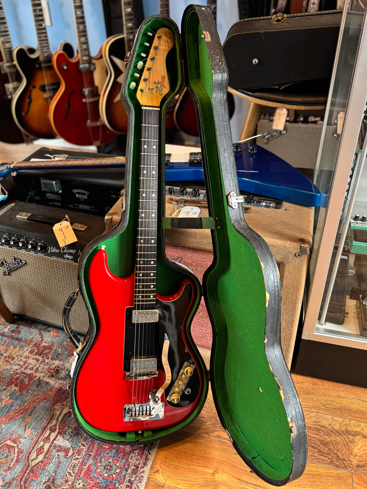 Hofner 172 Red Vinyl - 1962