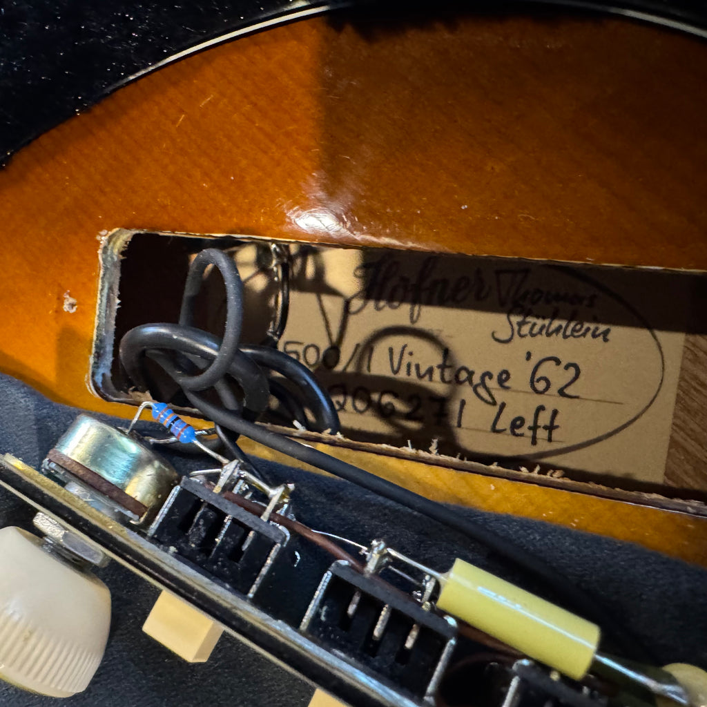 LEFTY Hofner 500/1 Limited Edition Ed Sullivan Show Sunburst - 2014