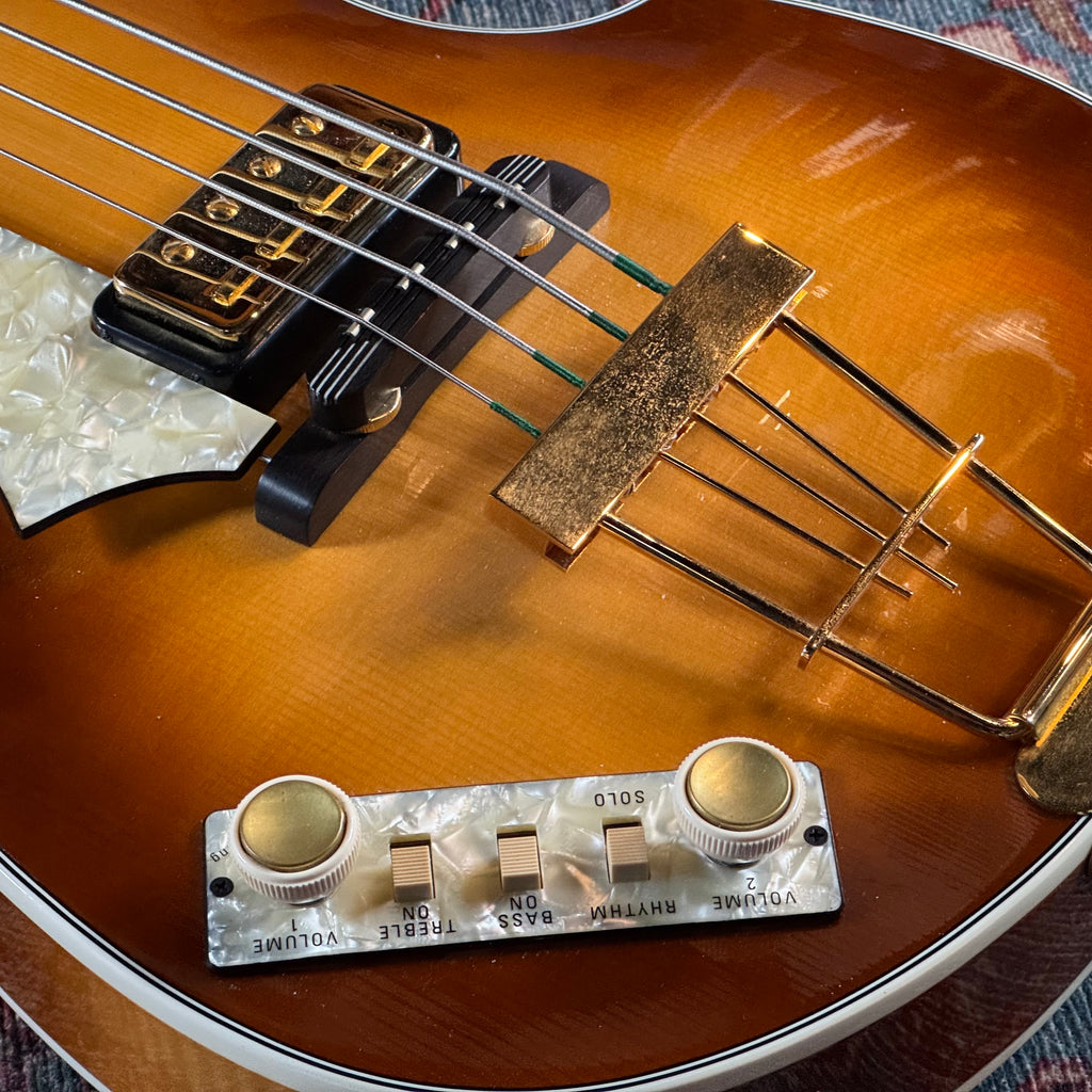 LEFTY Hofner 500/1 Limited Edition Ed Sullivan Show Sunburst - 2014