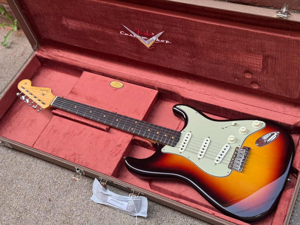 Fender Custom Shop 1959 Stratocaster Vintage Custom Chocolate Sunburst - 2024