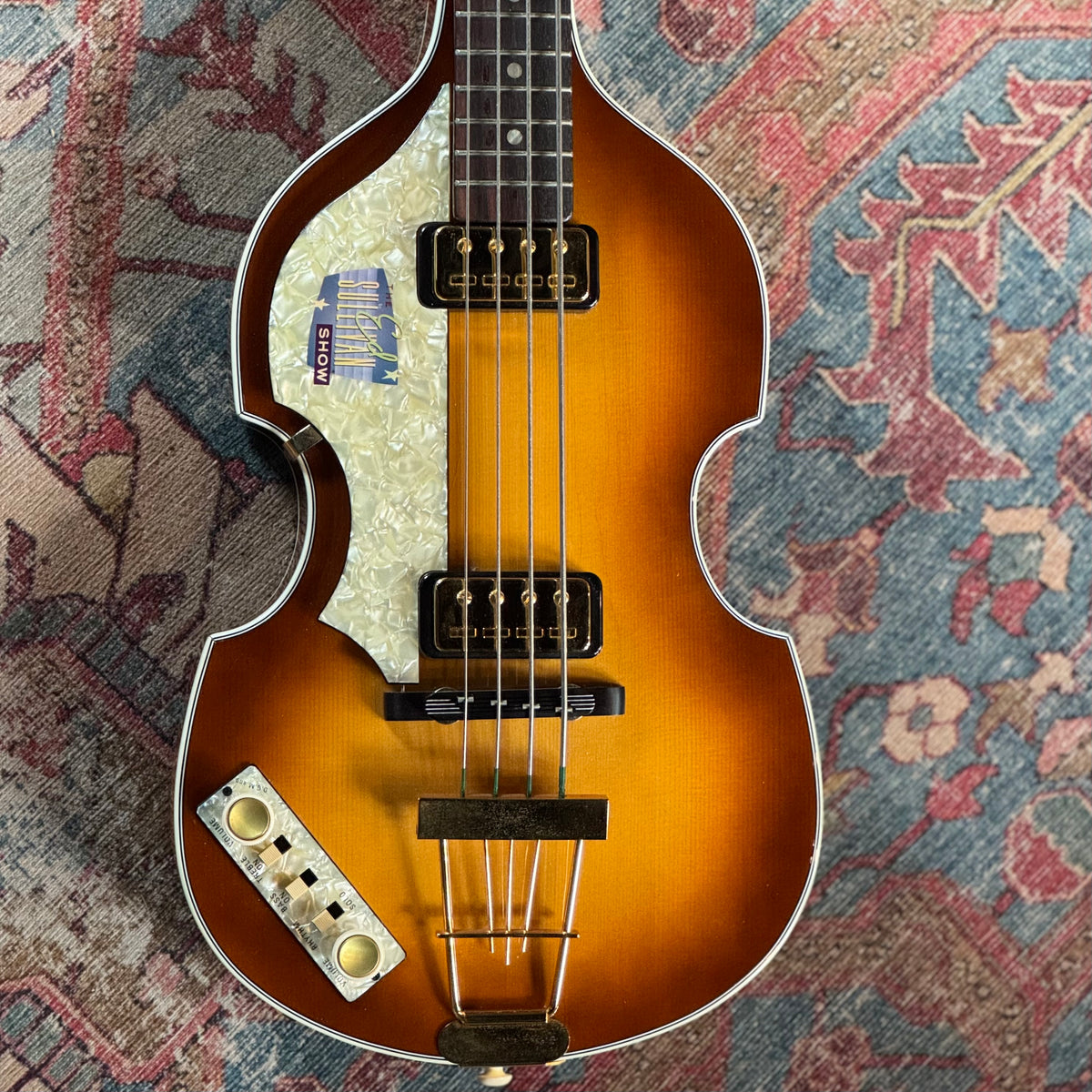 LEFTY Hofner 500/1 Limited Edition Ed Sullivan Show Sunburst - 2014