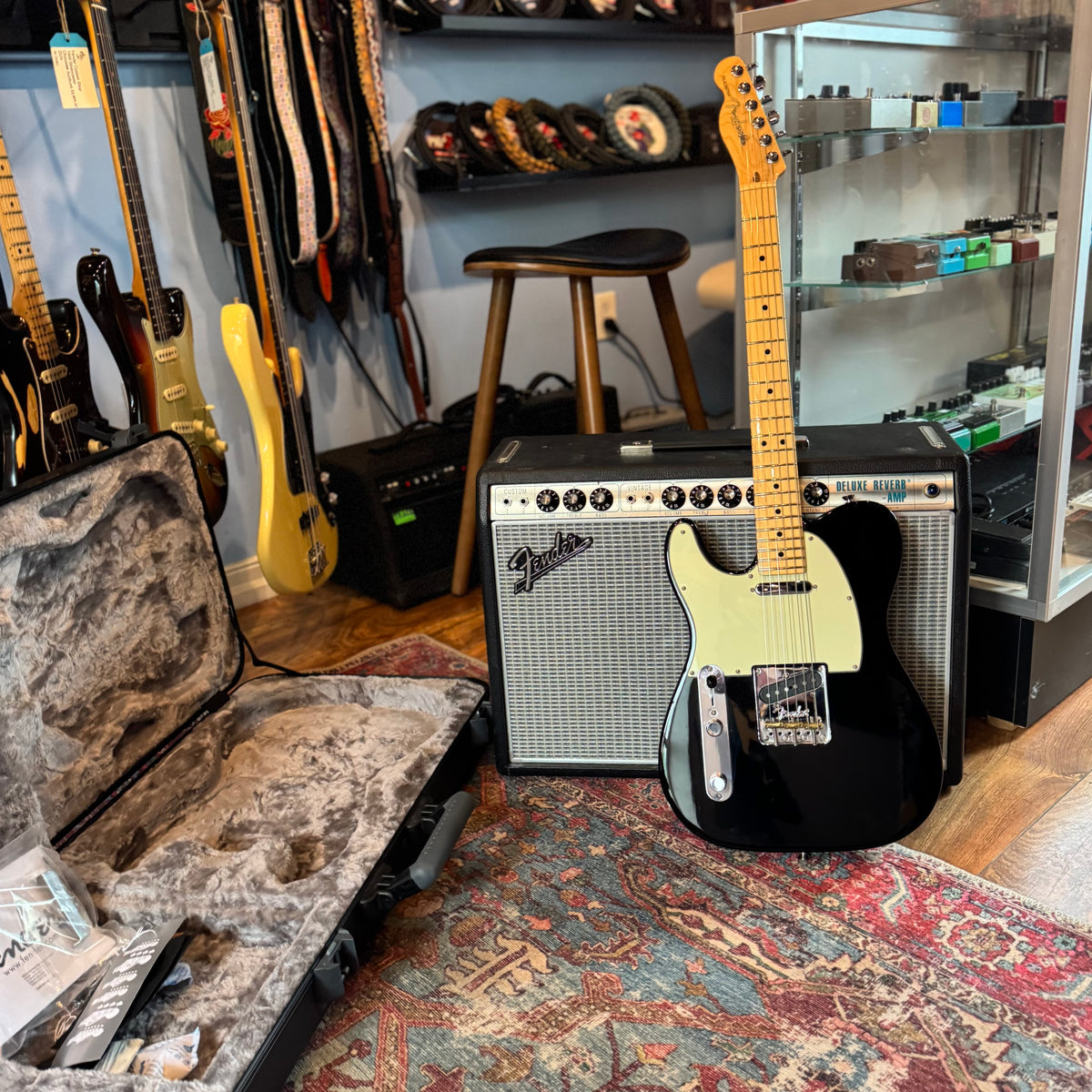 LEFTY Fender American Professional Telecaster Black - 2016