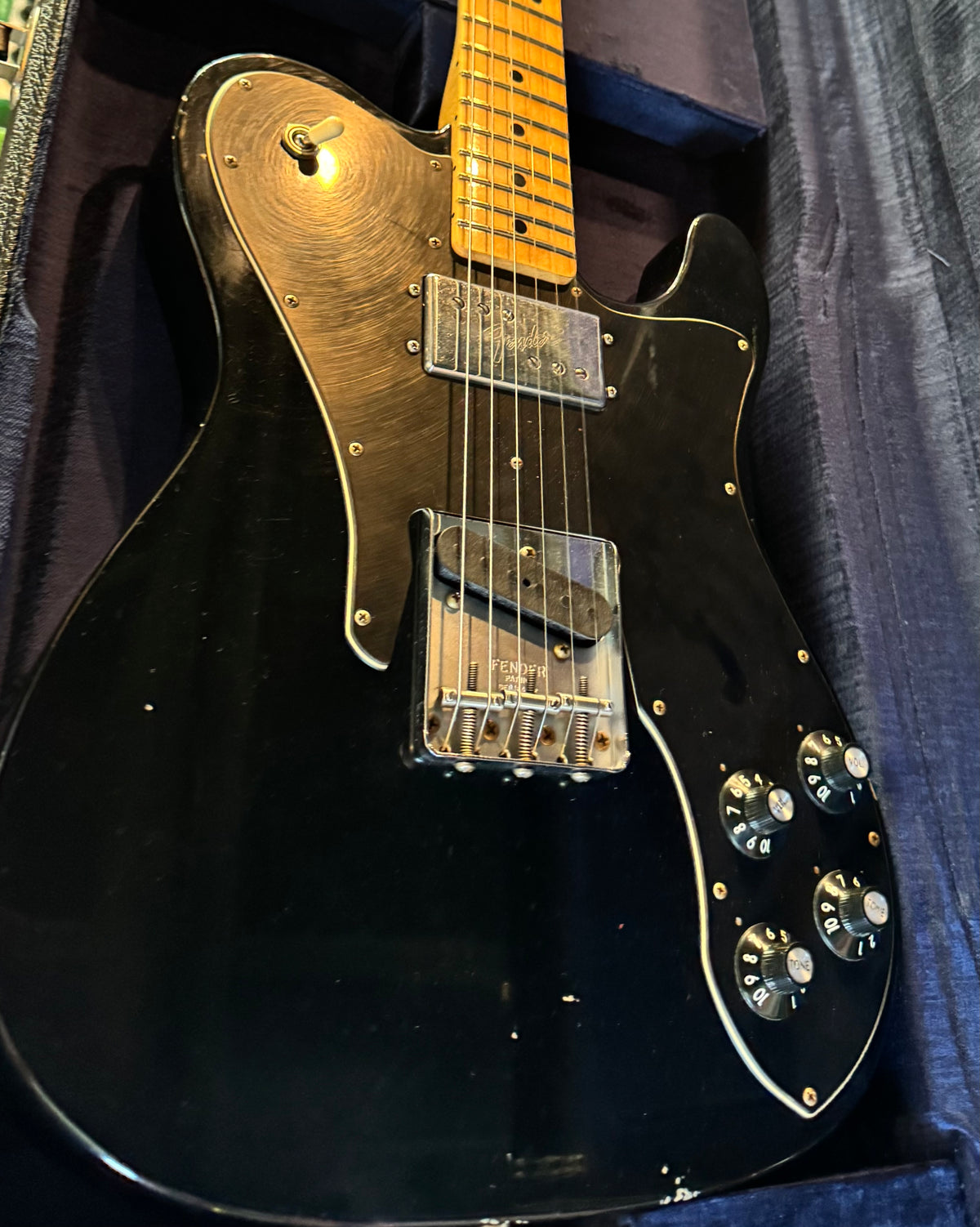Fender Custom Shop 1967 Telecaster Journeyman Relic Black - 2024