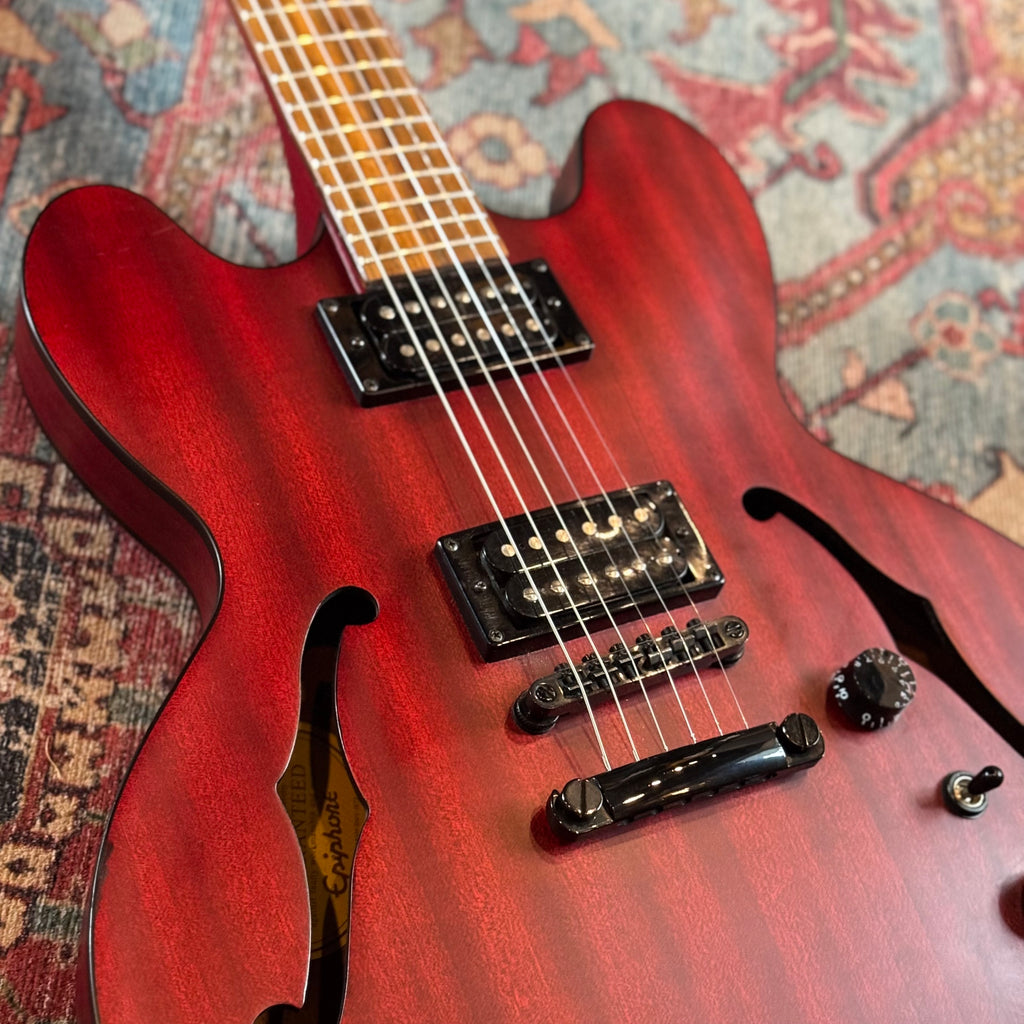 Epiphone ES-335 Dot Studio Worn Cherry - 2008