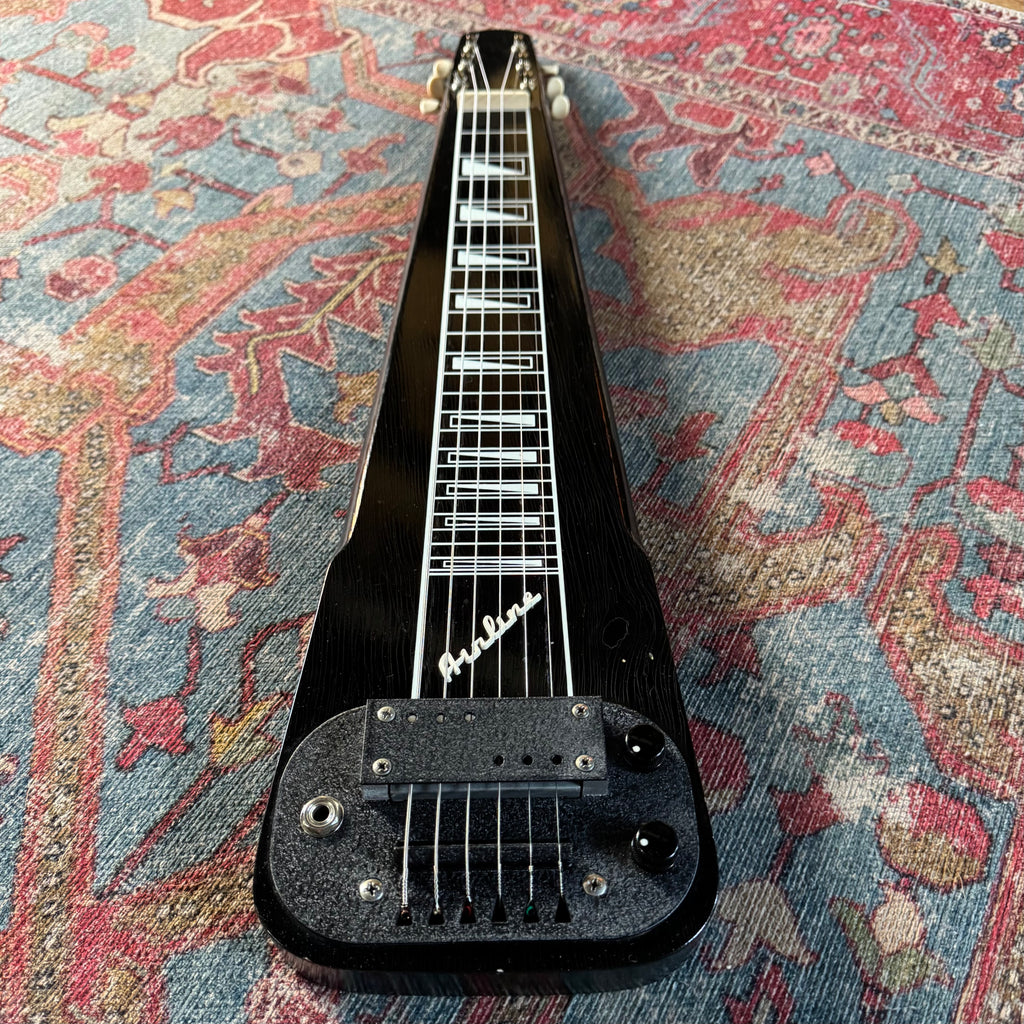 Airline Lap Steel Guitar Black - 1962