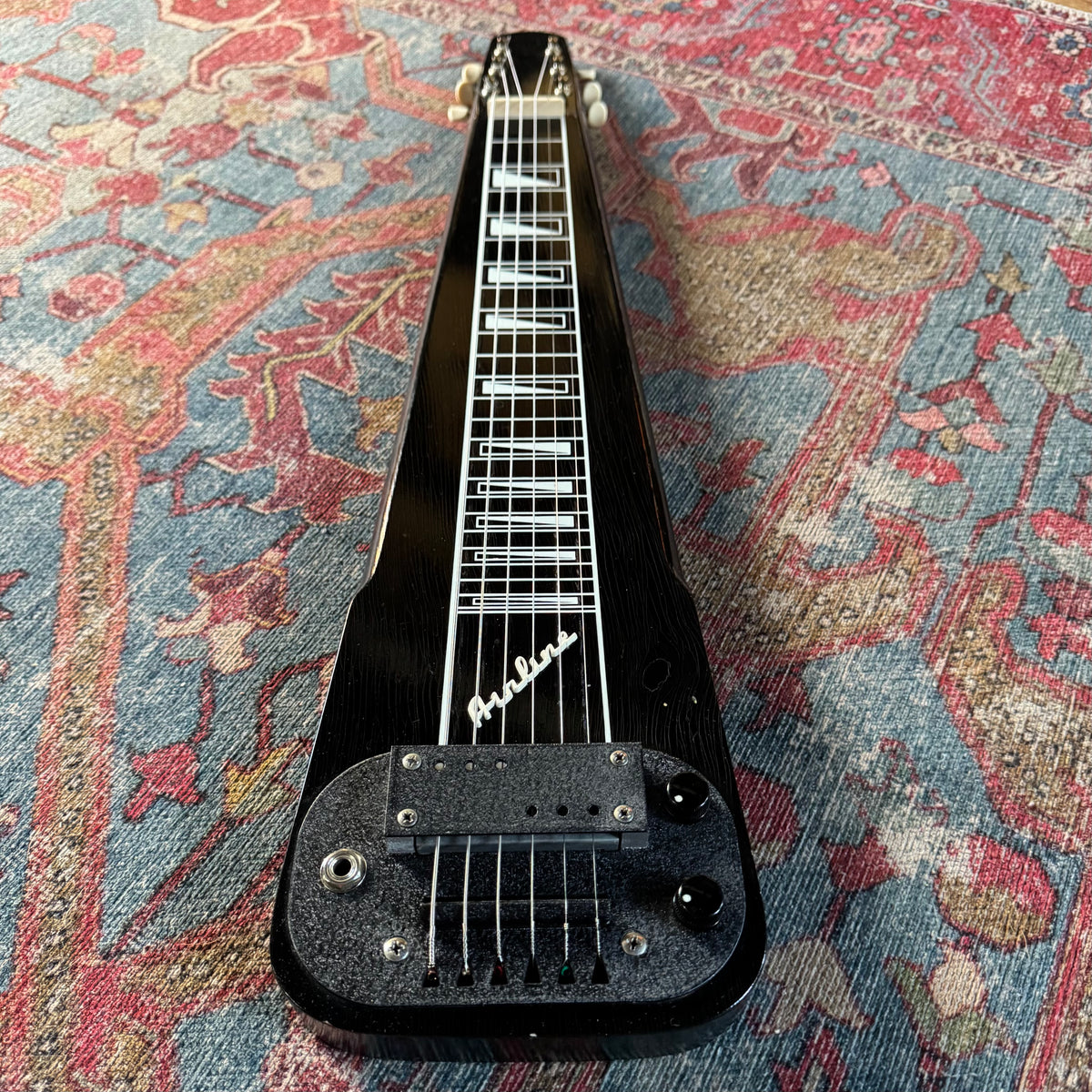 Airline Lap Steel Guitar Black - 1962