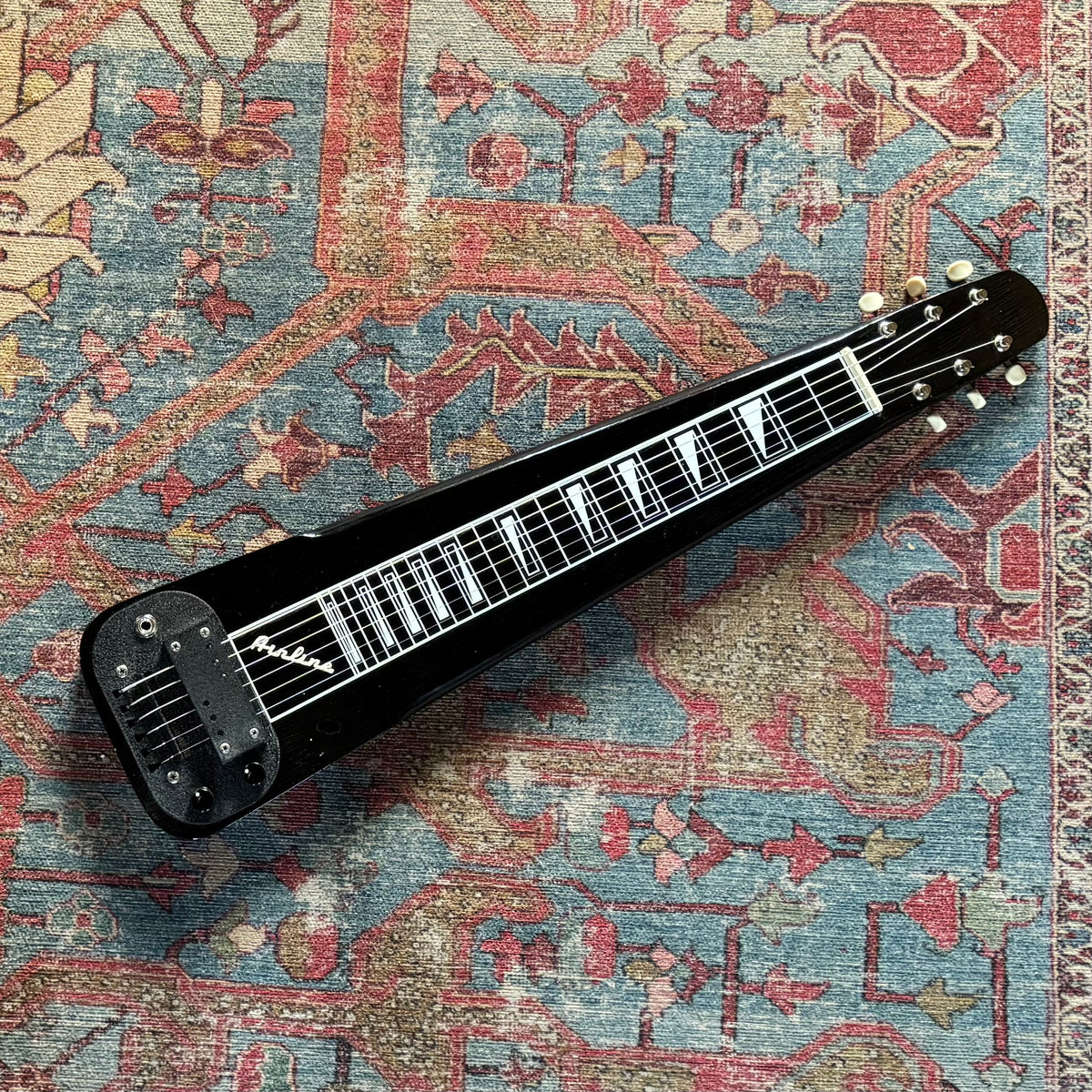 Airline Lap Steel Guitar Black - 1962