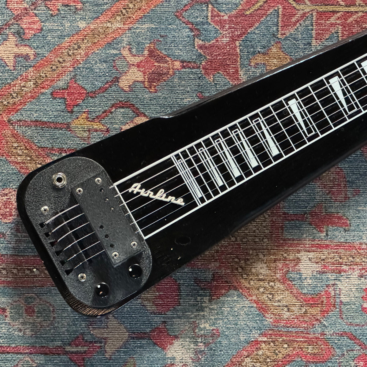 Airline Lap Steel Guitar Black - 1962