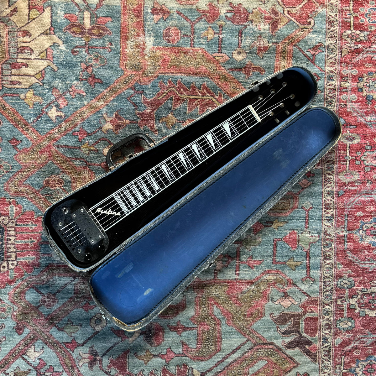 Airline Lap Steel Guitar Black - 1962