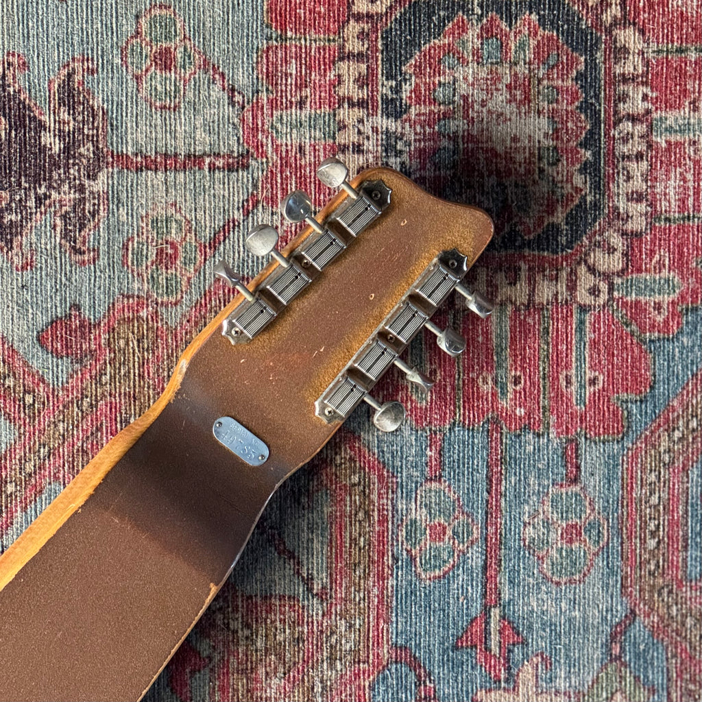 Magnatone Lap Steel Guitar Natural - 1956