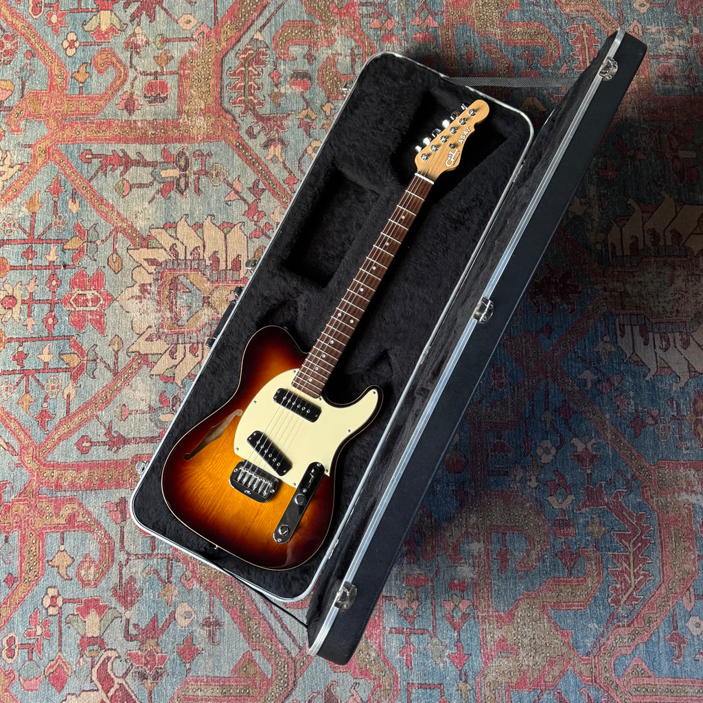 G&L ASAT Special Semi-Hollow 3-Tone Sunburst - 2001