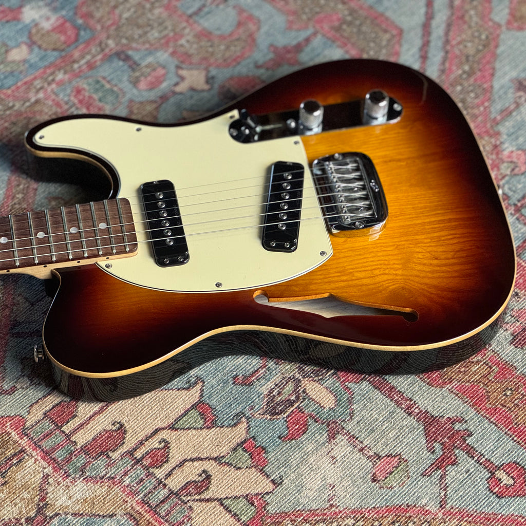 G&L ASAT Special Semi-Hollow 3-Tone Sunburst - 2001
