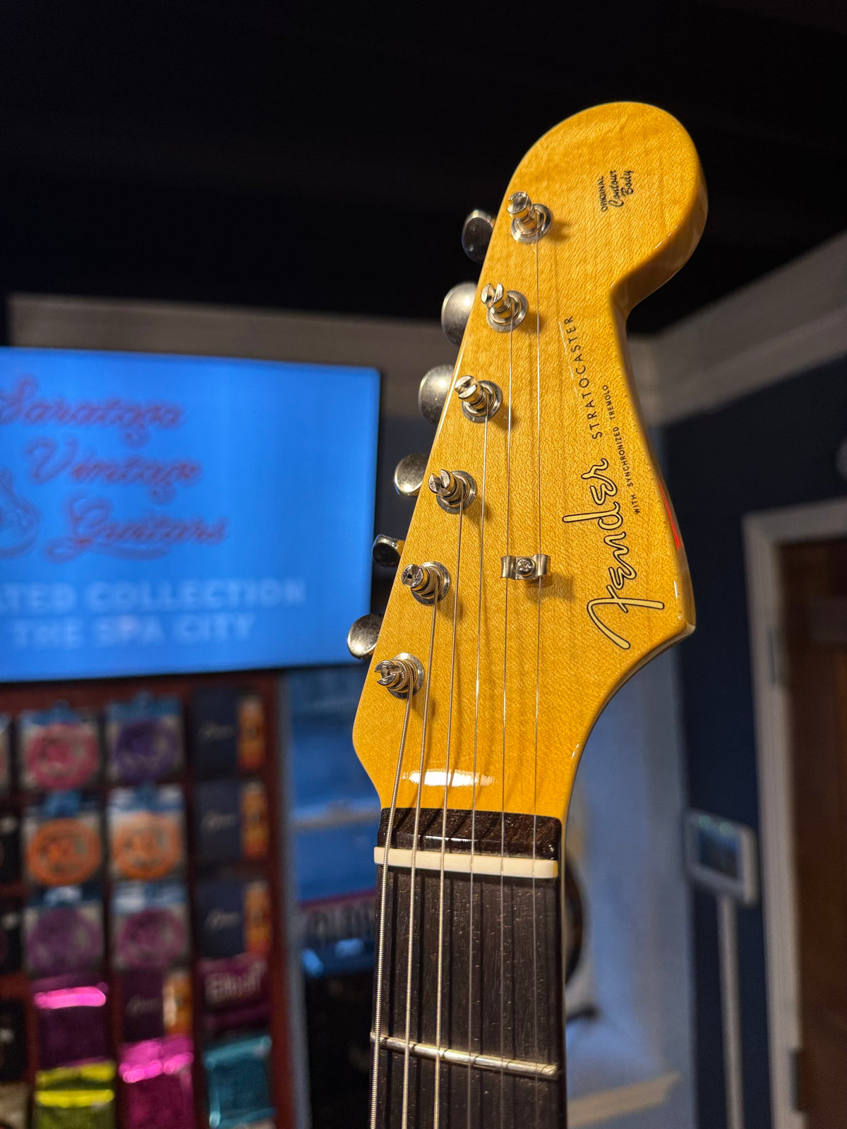 Fender Custom Shop 1959 Stratocaster Vintage Custom Chocolate Sunburst - 2024