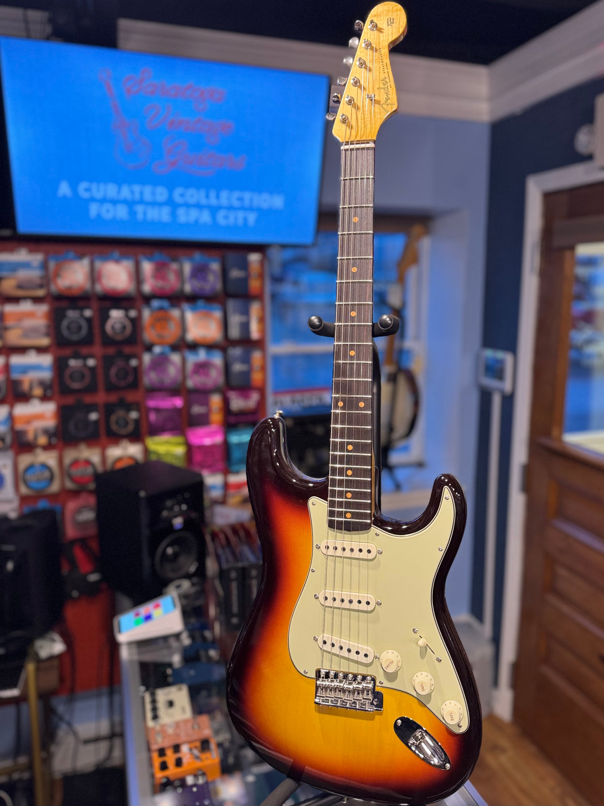 Fender Custom Shop 1959 Stratocaster Vintage Custom Chocolate Sunburst - 2024