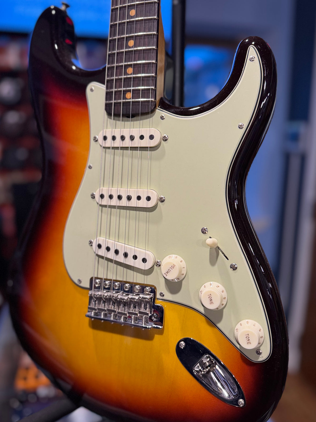 Fender Custom Shop 1959 Stratocaster Vintage Custom Chocolate Sunburst - 2024