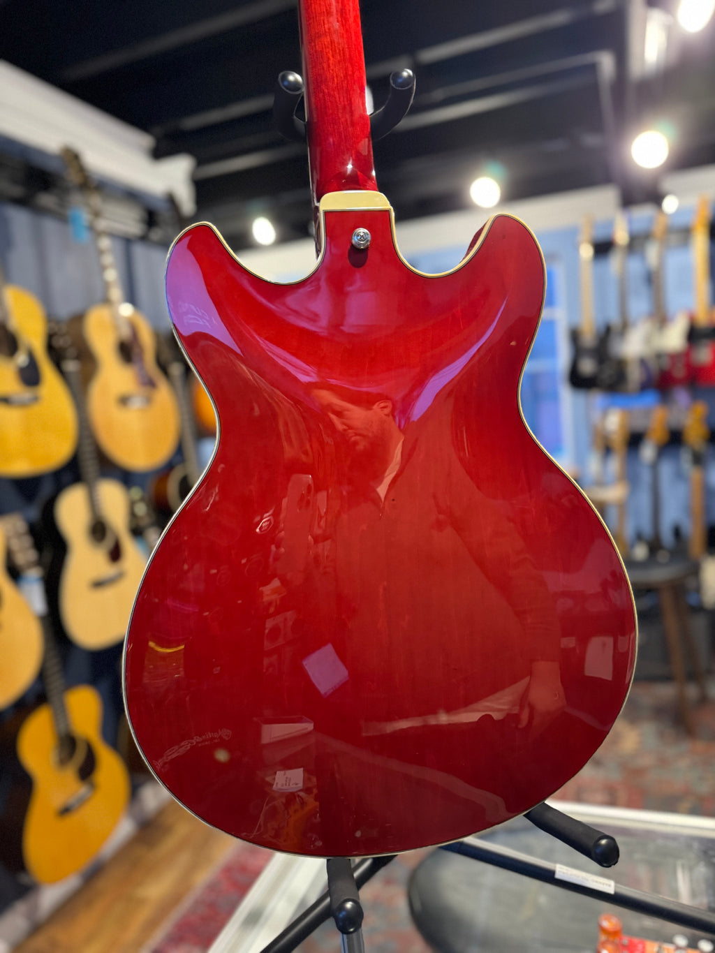 Ibanez AS7312 12-String Transparent Cherry Red - 2019