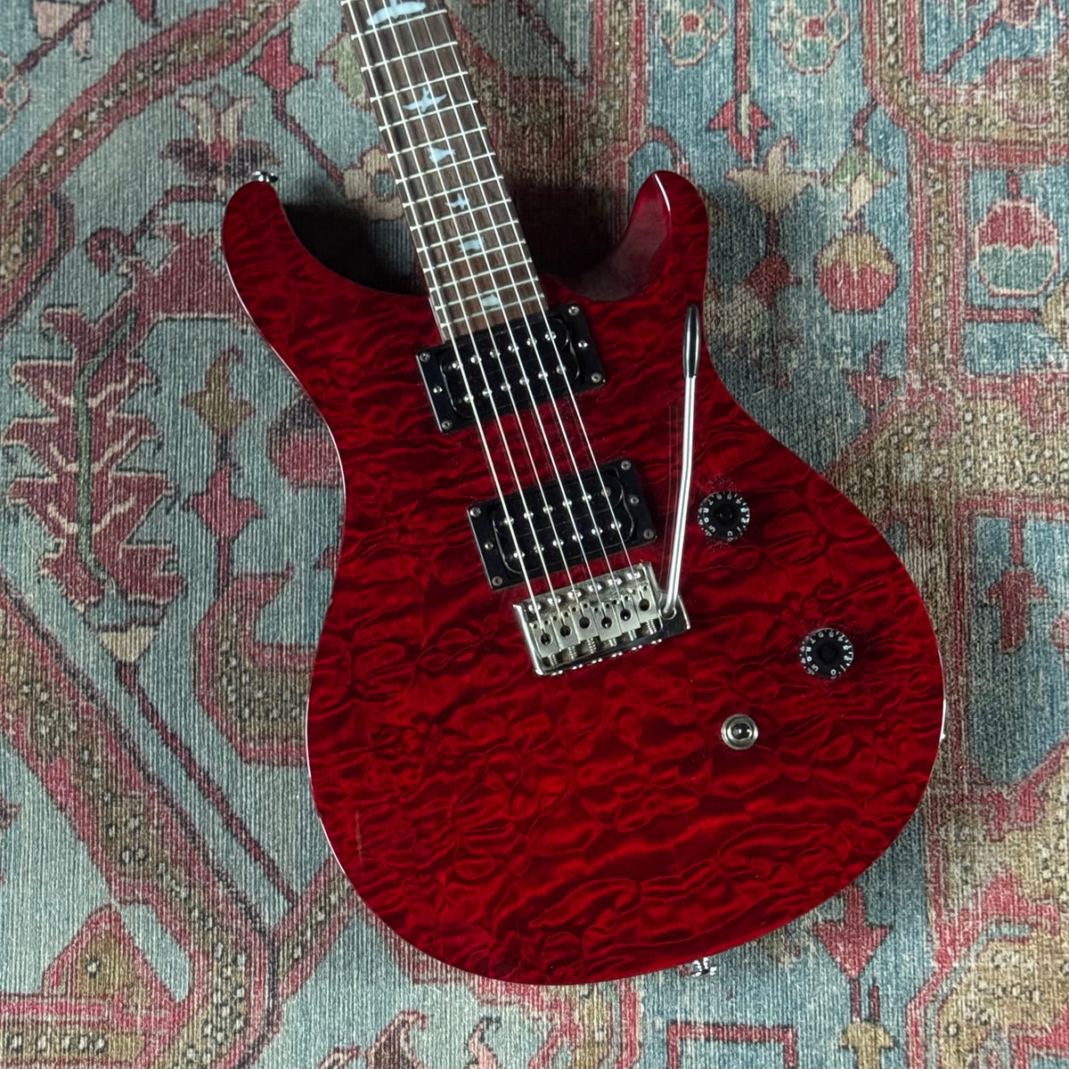 PRS SE Custom 24 Quilt Ruby - 2010